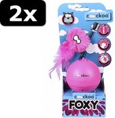 2x FOXY MAGIC BALL ROZE