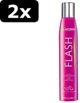 2x FLASH GLANSSPRAY+COND 300ML