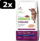 2x NT CAT STERILISED WHITE MEAT 1,5KG