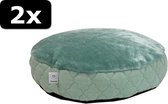 2x ! NOSEYS KATTENPOEF MINTGRN 45X45CM