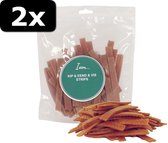 2x I AM KIP/EEND/VIS STRIPS 400GR