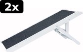 2x LOOPPLANK VERST WIT 36X90CM