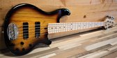 Lakland Skyline 55-01 Three Tone Sunburst, maple fingerboard - Elektrische basgitaar - Naturel