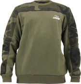 Trui/sweater dames/heren Army Camo fleece  M
