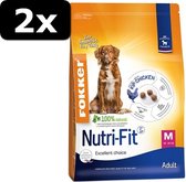 2x FOKKER NUTRI-FIT ADULT M 13KG