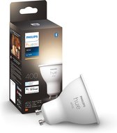 Philips Hue Slimme Lichtbron GU10 Spot - warmwit licht - 5,7W - Bluetooth