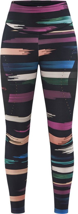 Craft CTM Distance Tight Dames - Sportbroeken - zwart/roze - Vrouwen