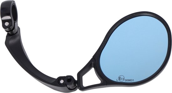 XLC MR-K28 Fietsspiegel - Speed Pedelec - 21-26mm - BlueHD Spiegelglas - Rechts - Zwart