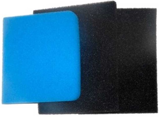 Filtermatten Filtramax 12500 1 x blauw 2 x zwart H4 x 40 x 30,0/32