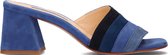 Fabienne Chapot Ted Mules Swirl Muiltjes - Dames - Blauw - Maat 38