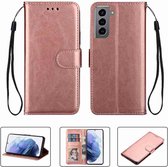 Luxe PU Lederen Wallet Case Geschikt Voor Apple iPhone 11 (6.1 Inch) - Portemonnee Book Flip Cover Hoesje Multi Stand Functie - Kaarthouder Card Beschermhoes Sleeve Met Pasjes Houd