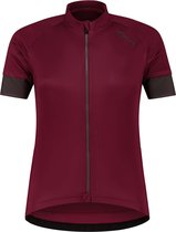 Rogelli Modesta Fietsshirt Dames Bordeaux - Maat 2XL