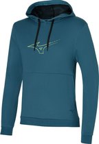 Mizuno Athletic Hoody - Sporttruien - groen - maat M