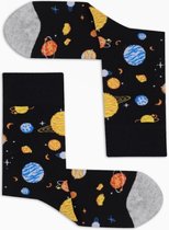 Colorcool Heren Sokken | Galaxy Sokken | Katoen | 41-45 | Normale boord - Naadloos - Geen Padding