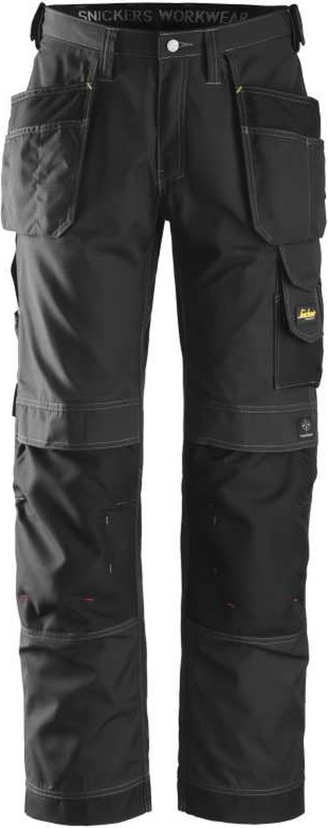Snickers werkbroek Rip Stop 3213 0404 zwart zwart maat 44 bol