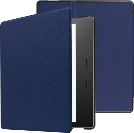 iMoshion Ereader Cover / Hoesje Geschikt voor Amazon Kindle Oasis 3 - iMoshion Slim Hard Case Bookcase - Donkerblauw