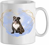 Mok Engelse bulldog 8.3| Hond| Hondenliefhebber | Cadeau| Cadeau voor hem| cadeau voor haar | Beker 31 CL