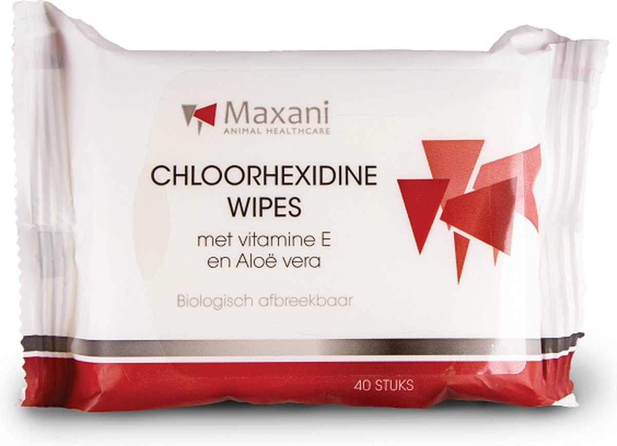 Maxani Chloorhexidine Doekjes - 40 stuks - Maxani