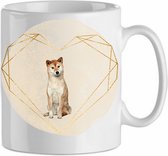Mok Shiba Inu 1.5| Hond| Hondenliefhebber | Cadeau| Cadeau voor hem| cadeau voor haar | Beker 31 CL