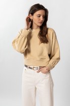 Sissy-Boy - Lichtgele cropped sweater