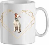 Mok Jack Russel 2.1| Hond| Hondenliefhebber | Cadeau| Cadeau voor hem| cadeau voor haar | Beker 31 CL