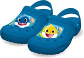 tuinklompen Baby Shark junior EVA blauw maat 28/29