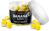 Banana Pop-ups Geel/Wit | Aas | Karpervissen | Partikels | Karper Aas | Karper Vissen | Karper Voer | Karper
