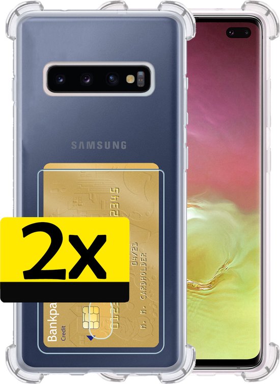 Coque Samsung S10 avec porte-cartes - Coque Samsung Galaxy S10 porte-cartes...  | bol.com