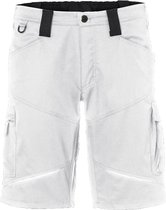 Kubler Activiq korte Stretch werkbroek 2950 - Wit | Grijs - 64