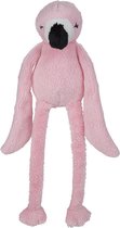 Pluche dier knuffel Flamingo van 30 cm - Voor baby/peuter