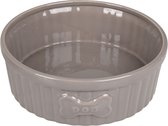 Flamingo eet- en drinkpot mabel taupe rond - 15cm l x 15cm b x 5.5cm h - 640ml - ∅ 15cm