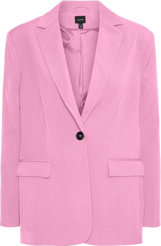 Vero Moda VMTHEATROIAN LS LONG BLAZER Blazer Femme Prism Pink - Taille M |  bol.com