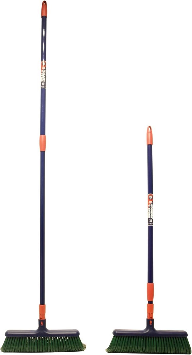 Harkborstel - Tuinborstel - Kunstgras Reinigen - Uitschuifbare Steel - 97 cm — afbeelding 3