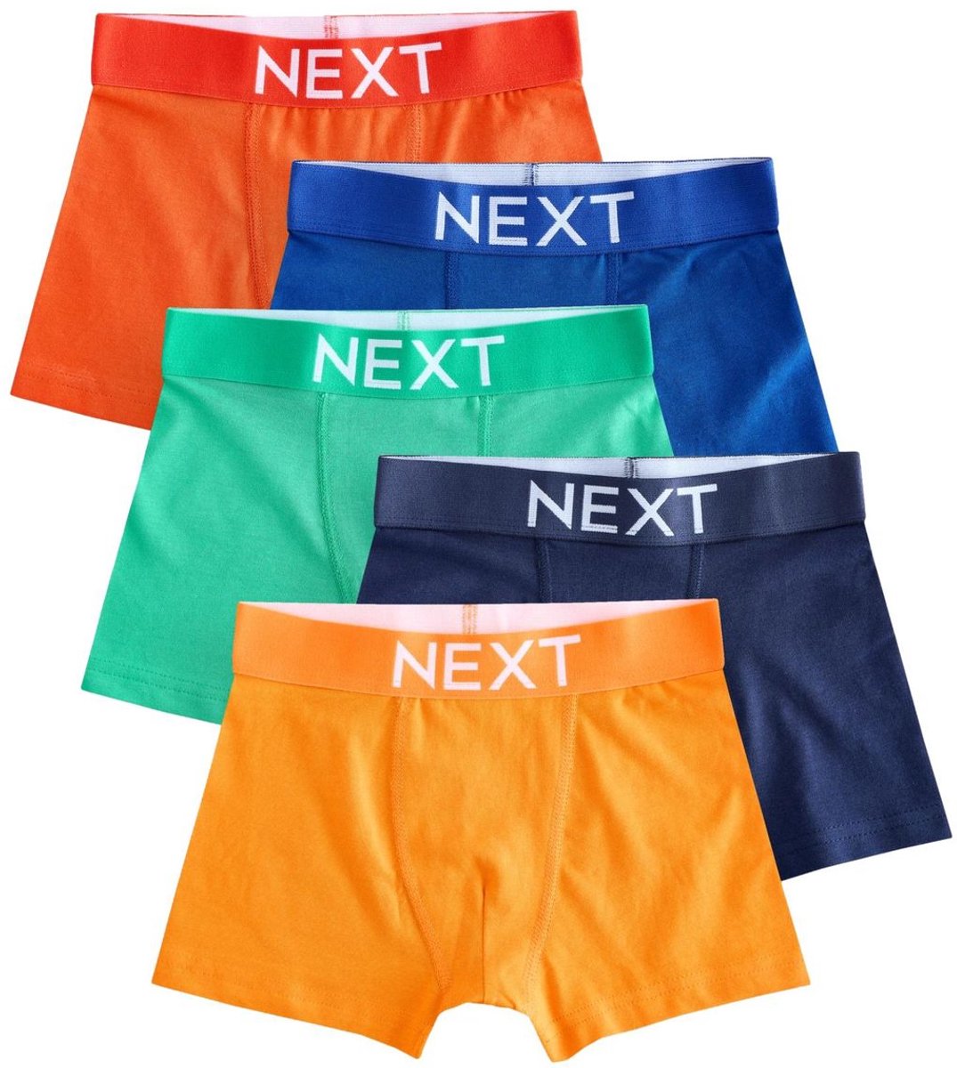 Next - Jongens - Set van 5 boxershorts - Blauw