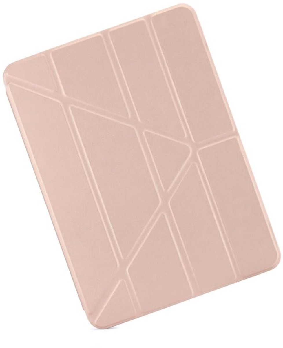 Pipetto Origami No1 Originele Hoes, Metallic Roze - Ipad (A16)/Ipad (2022)