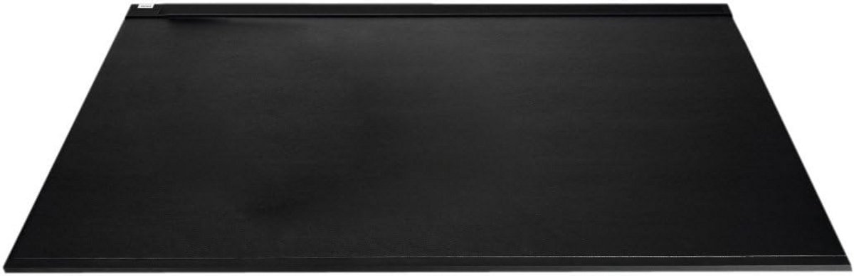 Bureauonderlegger - Bureau mat - Bureau organiseren - Zacht kunstleer - 60 x 49 cm - Zwart