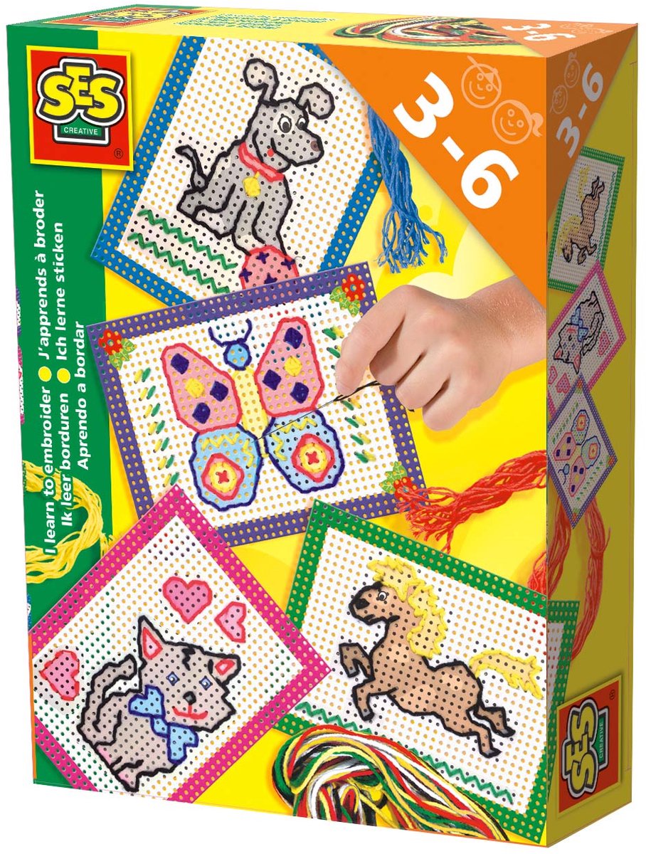 SES Ik Leer Borduren