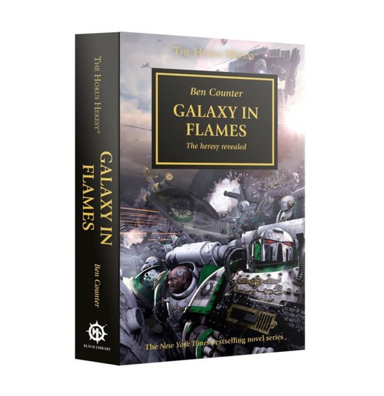Horus Heresy Bk 3 Galaxy In Flames - cover