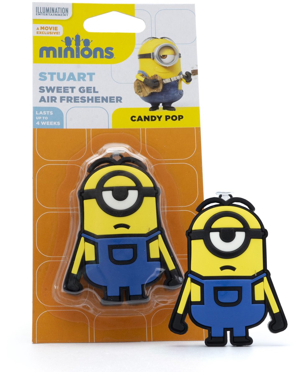 Autogeur Epcf47 Minions Stuart 3D Voor Candy Pop Auto 30 D
