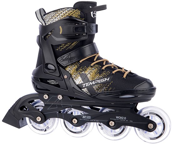 Tempish Ezza 90 Inline skates Wit/ Zwart - 44 - Volwassenen - Vergelijk