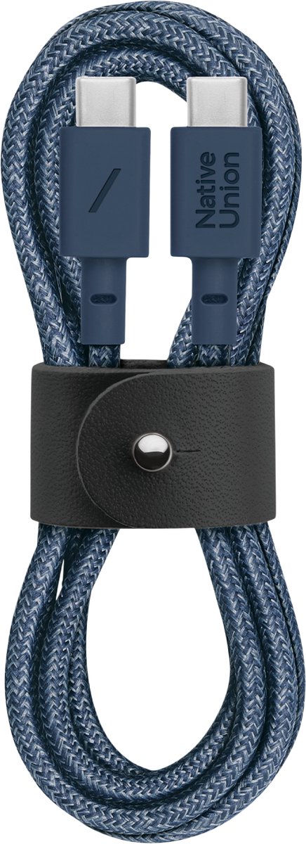 Native Union Beltkabel Usb-C - Usb-C 1,2 M Marineblauw