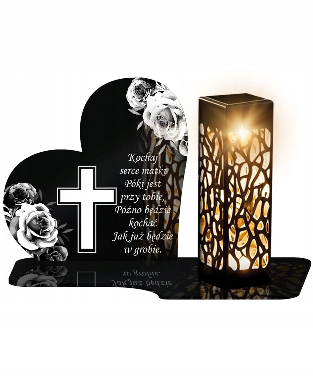 Plexido - Grote Solar LED Graflicht - Acrylglas - Zwart - Warm Wit Licht