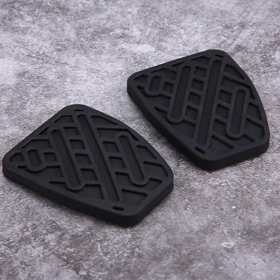 Pedaalhoezen Rubber - Rem en Koppelingspedaal - Veiliger Rijden - Hoge Slijtvastheid - 77 mm Lengte - Zwart — afbeelding 4