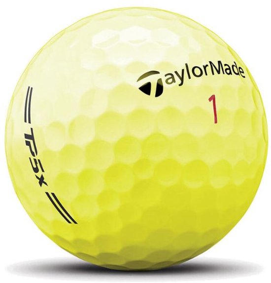 Taylormade TP5X Golfballen Hi-Vis Geel 12 stuks 2026 van Merkloos — afbeelding 2