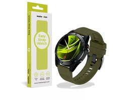 Mobile Origin Easy Strap Horloge 22Mm Donkergroen