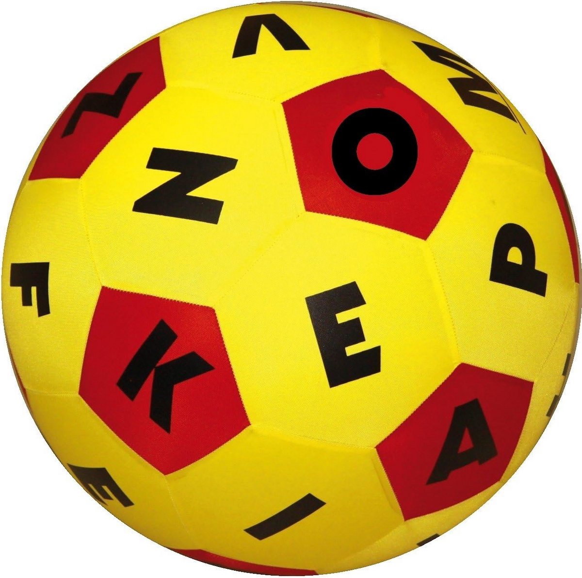 Educatieve Bal - Leerspel Bal - Leren Alfabet - Stoffen Hoes - 10x10x10 cm