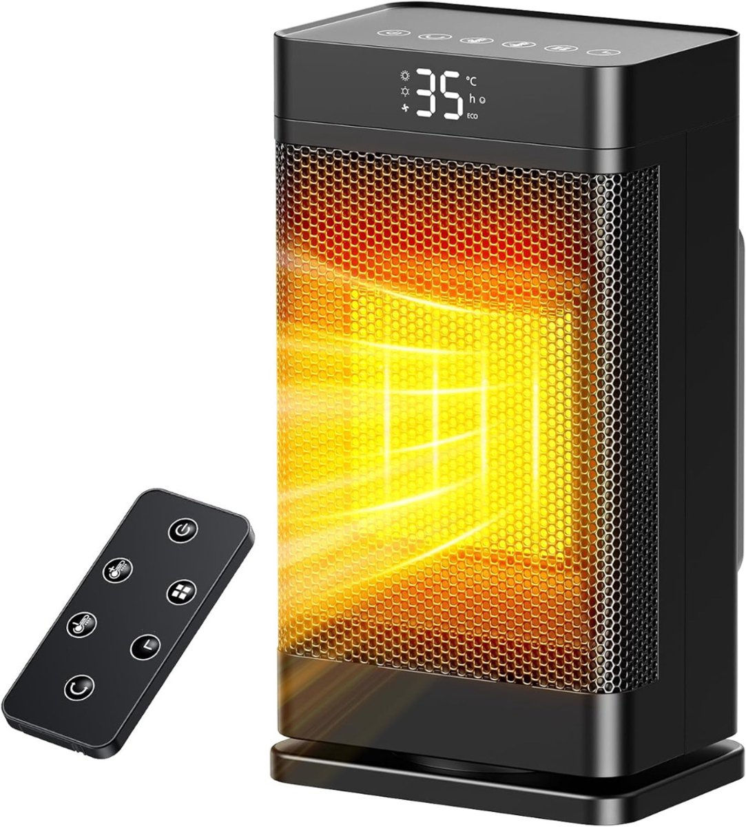 CLVP® Wandkachel - Wandverwarming Elektrisch - Keramische Kachel -Zwart