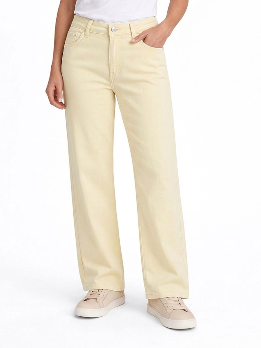 Claudette Slanted Seams Twill