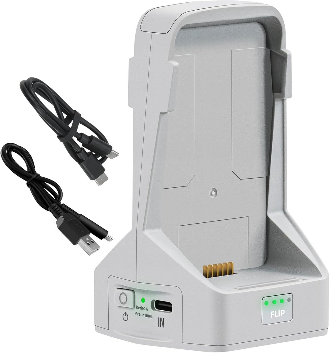 Dubbele Batterijlader - Oplaadhub - Drone Batterijen - Opslaglading Functie - 55 x 58 x 98 cm
