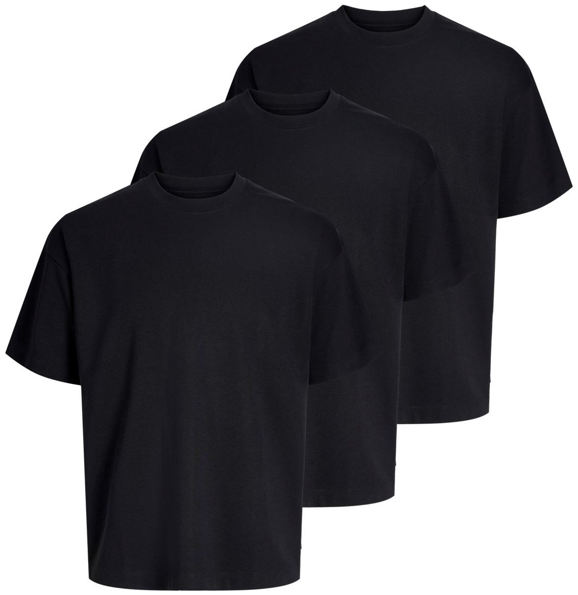Jack & Jones Heren t-shirt 3 pack Barron Tee